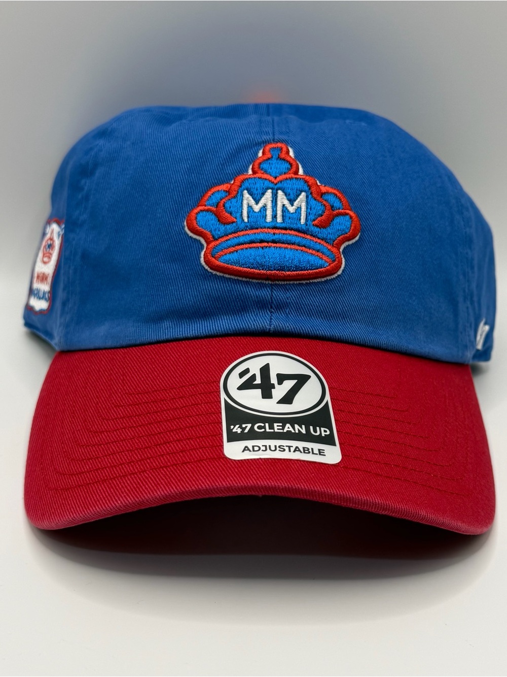 Miami Marlins '47 Brand MLB City Connect Clean Up Adjustable Dad Hat Cap